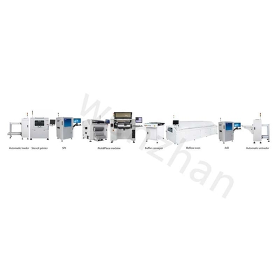 Elektronik Üretim Makineleri SMT Tam Otomatik Hat, LED Ekran SMT Üretim Hatı, LED Ekran için SMT Üretim Hatı