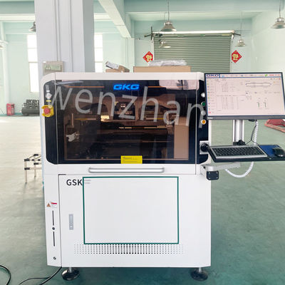Yüksek hassasiyetli GKG GSK yüksek kaliteli otomatik lehimli pasta baskı makinesi