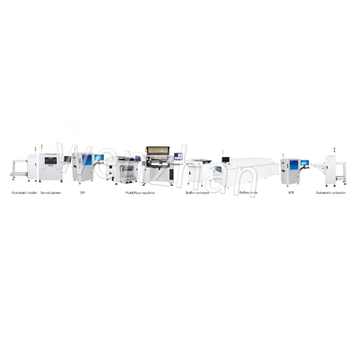 Pcb Üretim Makinesi Smt Tam Otomatik Hat Led Pcb Board Yapım Makineleri Smt Al ve Yerleştir Makineleri Smt Üretim hattı