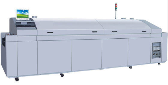 6/8/10 Bölge SMT Tekrar Akış Fırını SMT Tekrar Akış Lehimleme Makinesi 220V PCB Lehimleme için