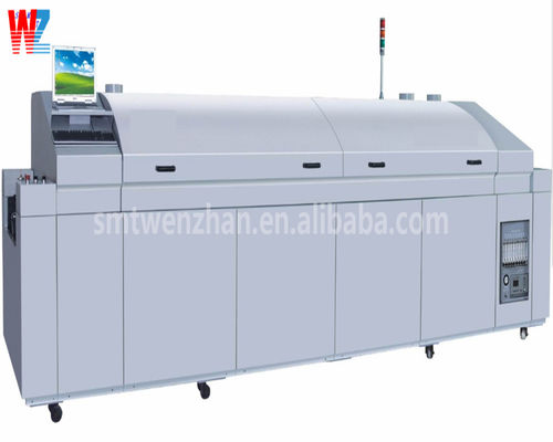 Yüksek verimlilikli Benchtop Reflow Oven SMT PCB Montajı için Çift Bölgelik Sıcaklık Kontrolü Reflow Lehimleme